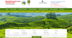 Desktop Screenshot of keralatravels.com